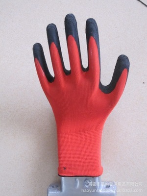 尼龍丁腈手套 高密市昊昀勞保用品(圖)品質好 可批發圖片,尼龍丁腈手套 高密市昊昀勞保用品(圖)品質好 可批發圖片大全,高密市昊昀勞保用品-